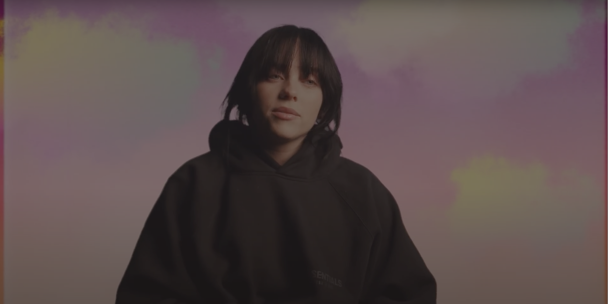 billie eilish overheated masked header